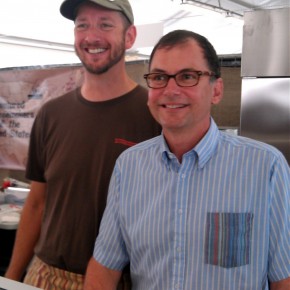 Rogue's Cary Bryant and David Gremmels at Bra Cheese