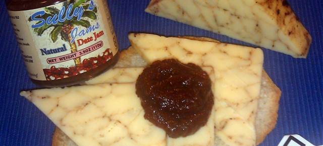 April is Grilled Cheese Month: Grilled Cheese #1: Beecher's No Woman with Sully's Date Jam