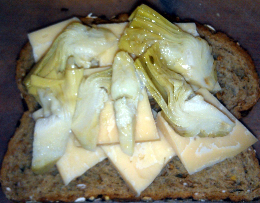 April 21 Vincent Gouda with Marinated Artichokes