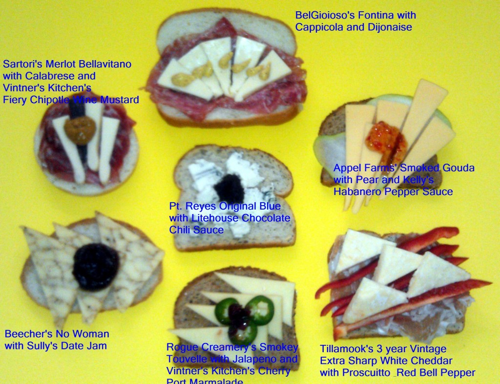 April week 1 grilled cheeses