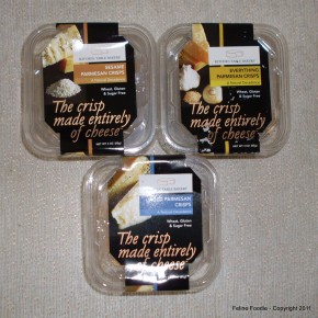 May Giveaway: 100% Parmesan Crisps From Kitchen Table Bakers