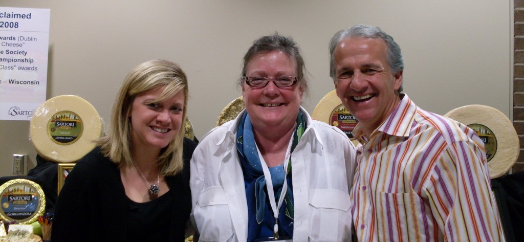 The Lady with Jim and Maria Sartori