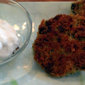 Broccoli fritters