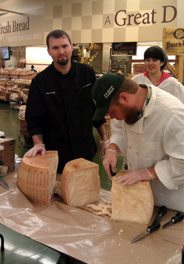 Fred Meyer, Portland July 2012: Jake Cutting, Doug and Samantha Observing
